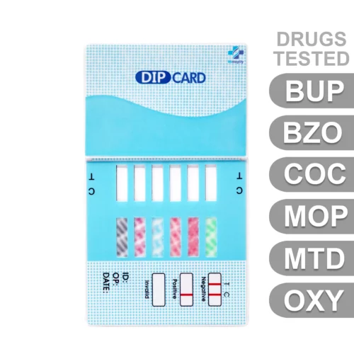 6 Panel Drug Screen Dip Test