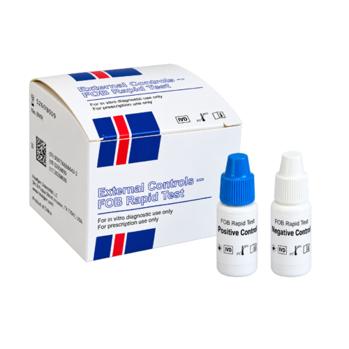 External Controls for FOB Rapid Test – positive and negative controls
