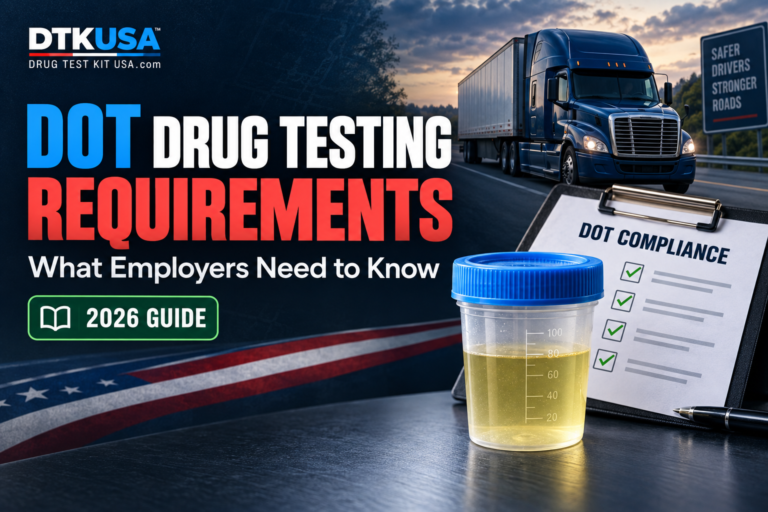 DOT drug testing requirements for employers in 2026